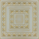 Tavan decorativ RETRO 06 S-Z gri cu auriu-R06S-Z