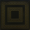 RETRO 23 C-Z negru cu auriu-R23C-Z