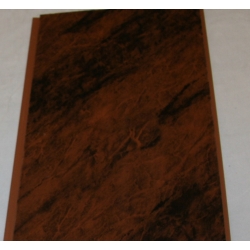 Lambriu PVC PDC 04 marmura fara canal 200X7x4000 mm stejar inchis - 7 buc/pac- 5,6 mp
